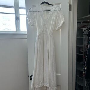 Xirena White cotton dress